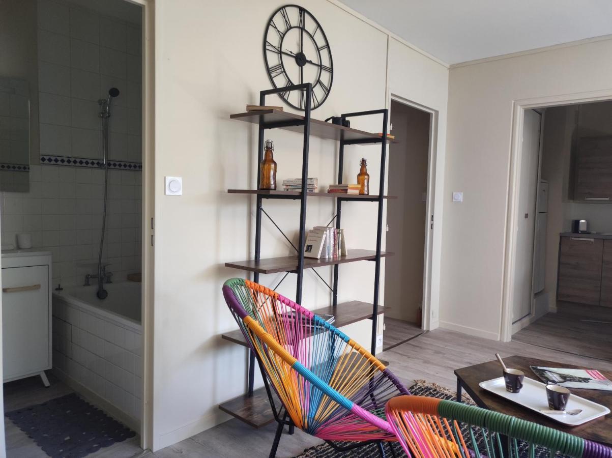 Studio - Meuble Tourisme, Trois Etoiles - 34 M2 Refait A Neuf- Residence Mâcon Exterior foto